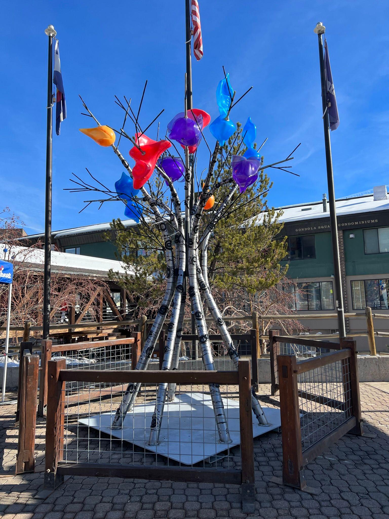 Art installation mock up for Steamboat