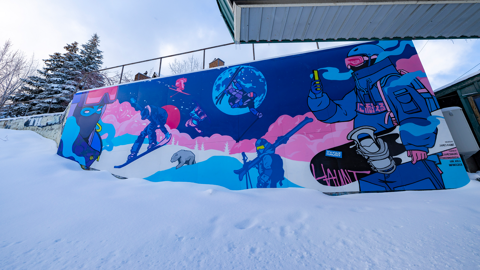 Art installation at BBMR