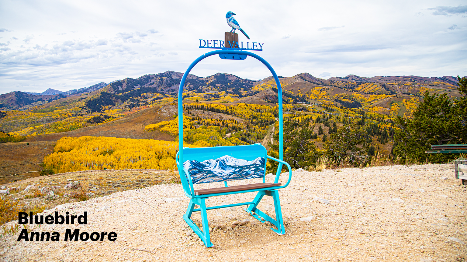 Art installation at Deer Valley Resort