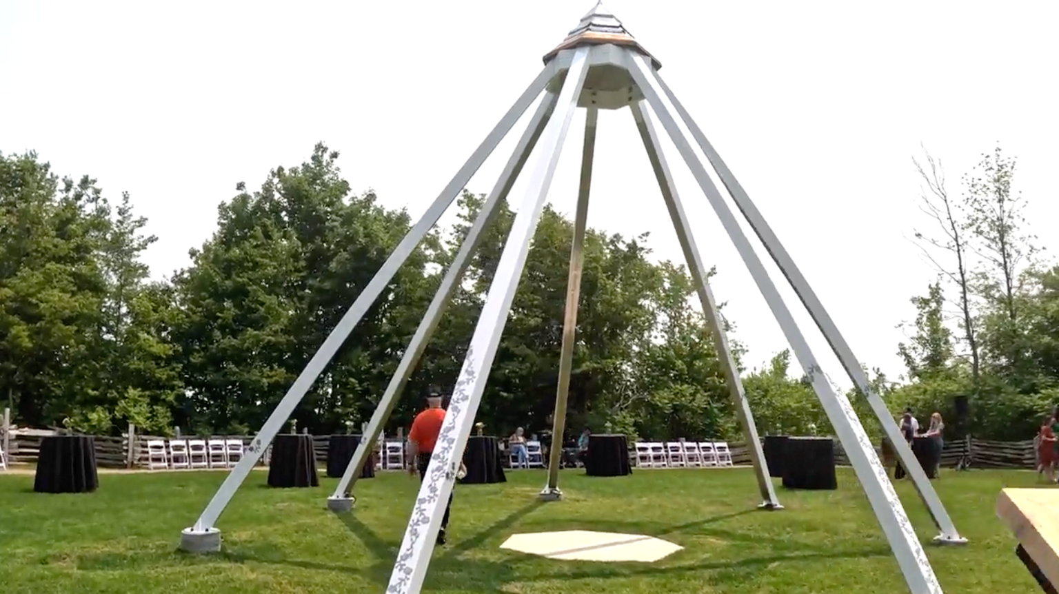 Art installation at Blue Mountain Resort